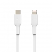 Belkin BoostCharge USB-C kabel s Lightning konektorem, bílý