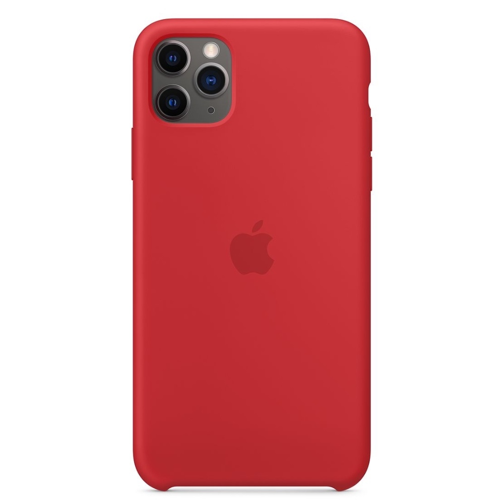 Apple Iphone 11 Pro Max Silicone Case Genuine Silicone Case Applessories Color Red