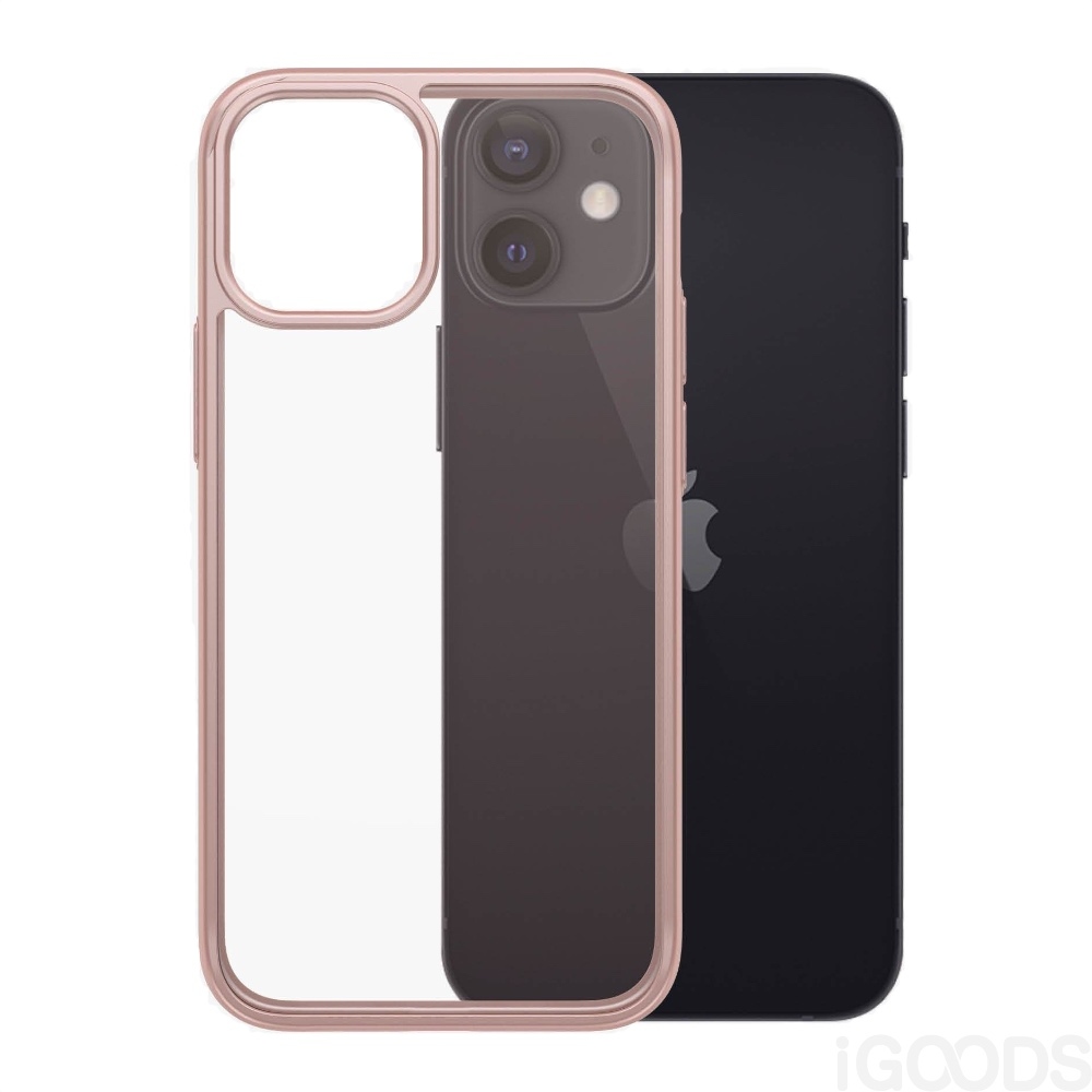 Panzerglass Clearcasecolor Rose Gold Case For Iphone 12 Mini
