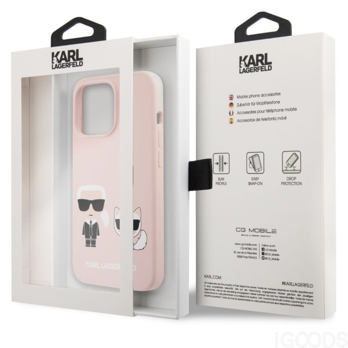 Karl Lagerfeld Head Silicone Case iPhone 12 / 12 Pro | Applessories