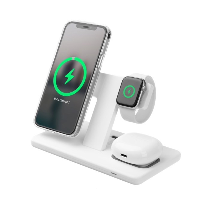 Fixed MagPowerstation Wireless Charger for iPhone / AirPods / Watch