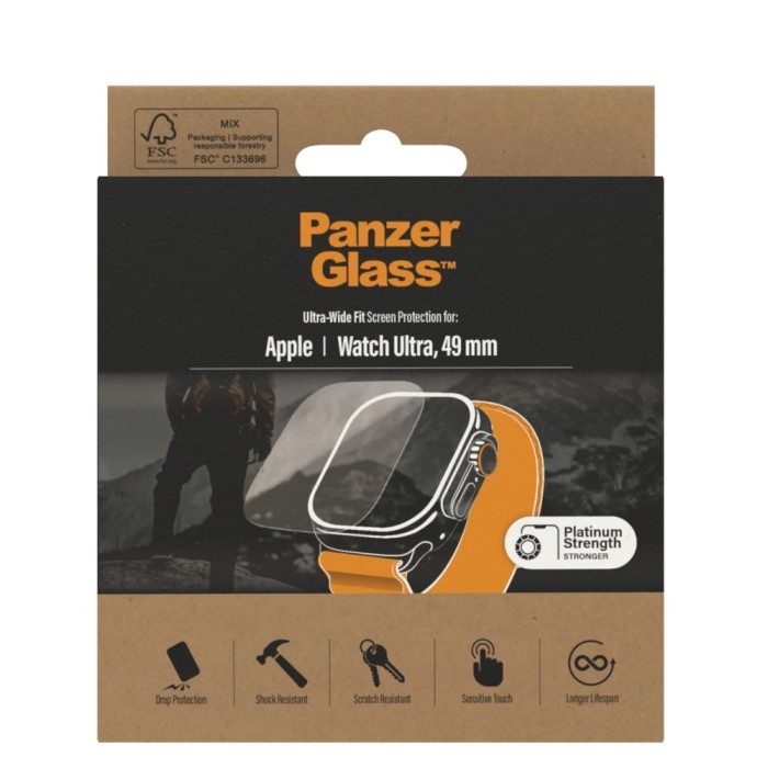 PanzerGlass Tempered Glass for Apple Watch Ultra