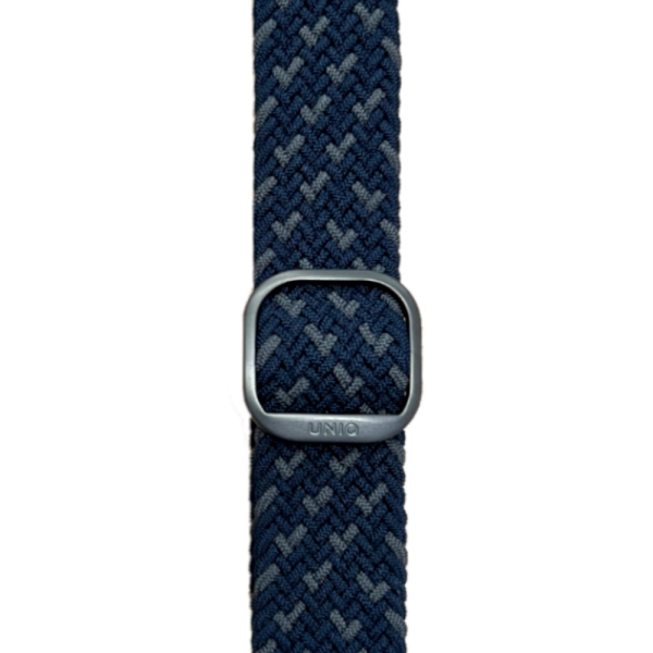 Uniq Aspen Designer Edition pletený řemínek pro Apple Watch, tmavě modrý