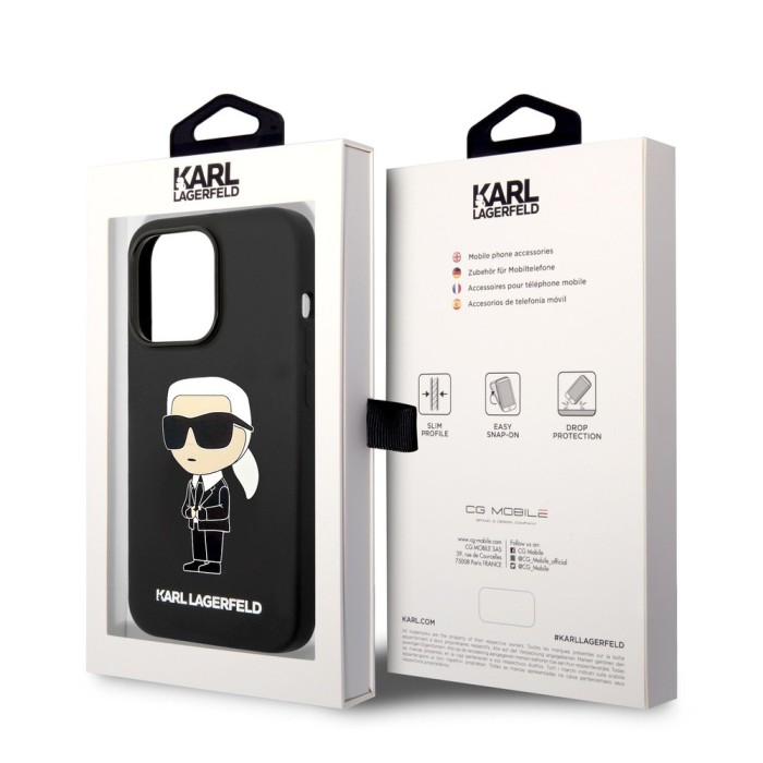 Karl Lagerfeld NFT Silicone Case for iPhone 15 Pro