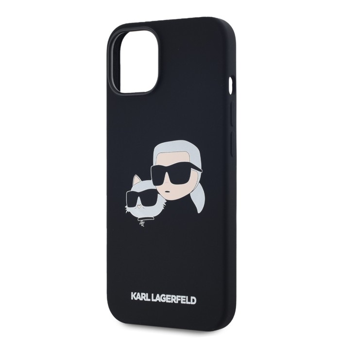 Karl Lagerfeld Double Head Silicone Case with MagSafe for iPhone 14